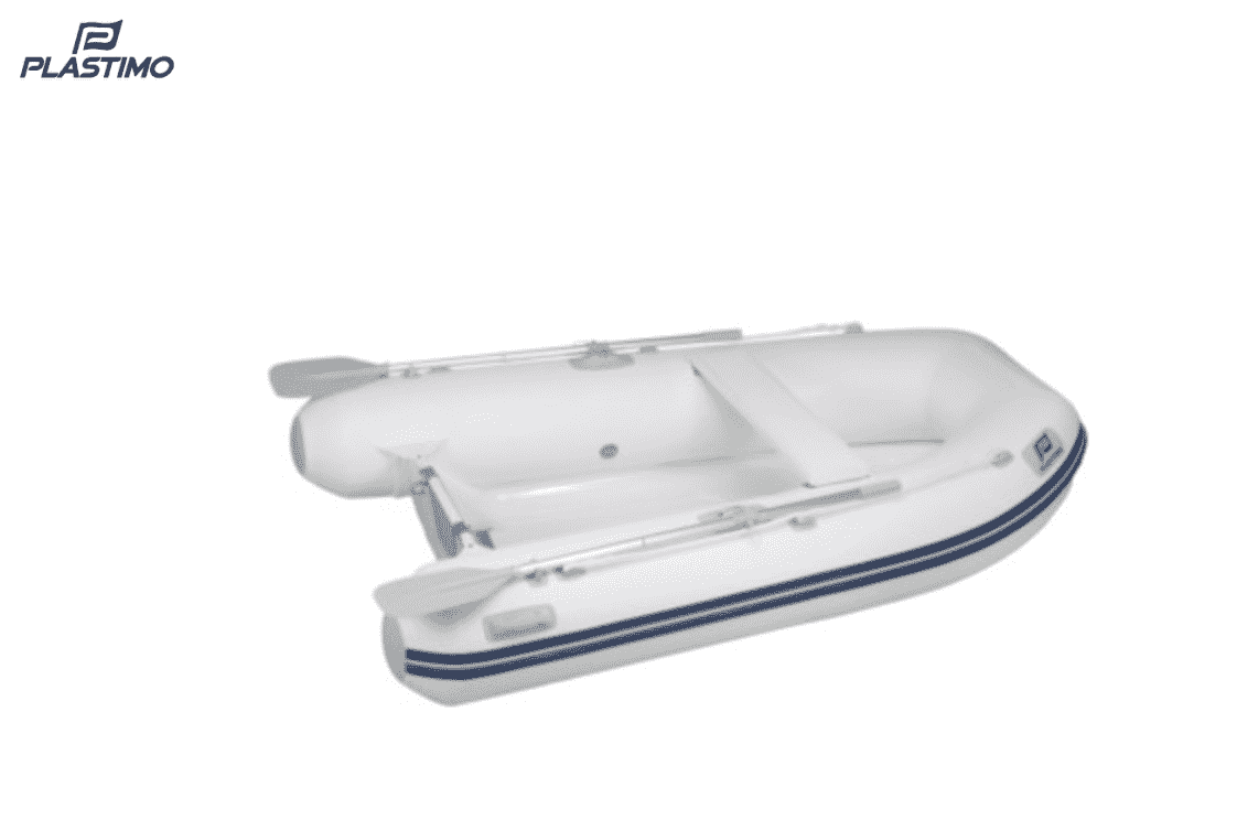 PLASTIMO Schlauchboot mit aufklappbaren Heckspiegel