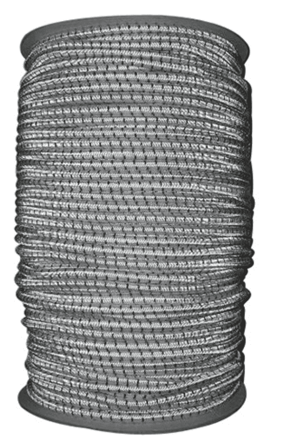 PLASTIMO Schlagschnur auf einer Rolle (Polyesterbeschichtet), weiß, verschiedene Durchmesser