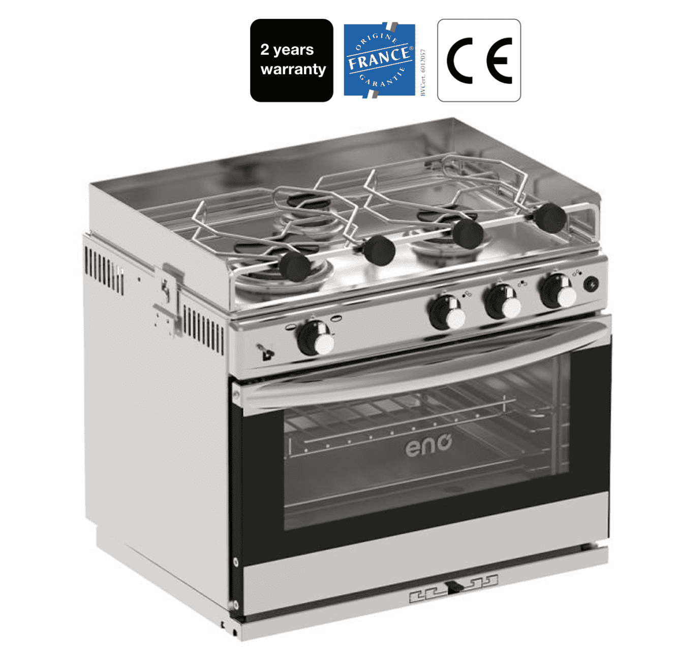 Eno GRAND LARGE 3-flammiger Kocher mit Backofen und Grill