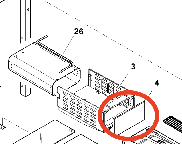 Isotherm Gefrierfachklappe