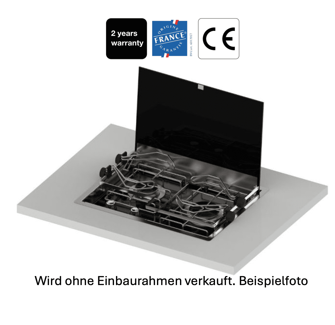 Eno Masterglass 2 Brenner Einbaukochfeld