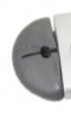 ALLEN Saling Alu 490mm mit Endkappe für Drahtseil 4mm /Ersatzendstopfen