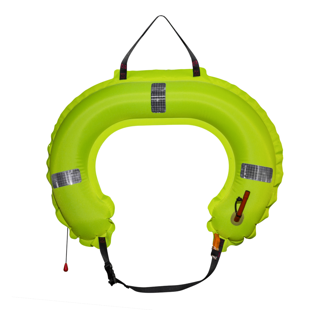 Ocean Safety JON-BUOY Danbuoy + Rettungsring im Contaier, weiß oder schwarz