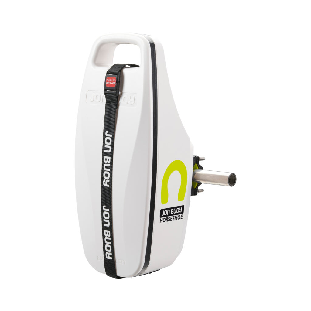 Ocean Safety JON-BUOY Hufeisenrettungsring weiß oder schwarz, in Container