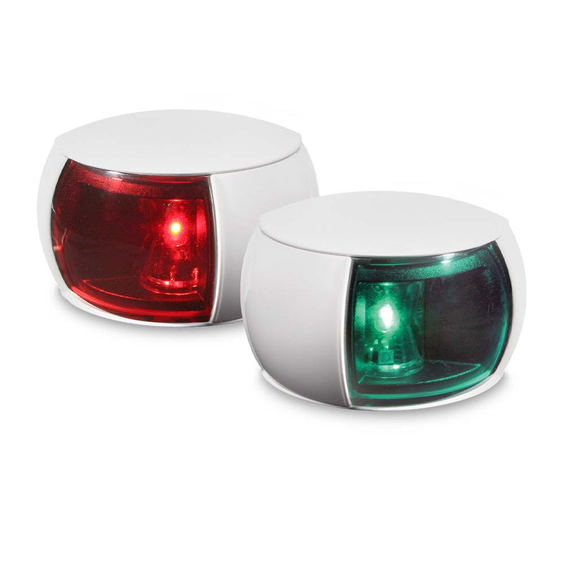 Hella NaviLed Compact Set Steuerbord & Backbord BSH Zulassung 120 mm Kabel