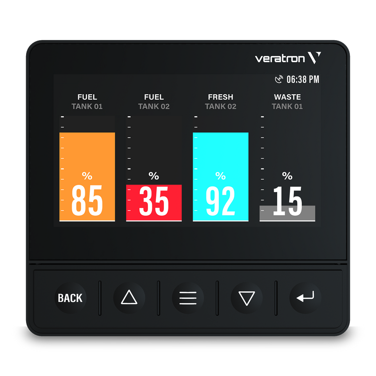 VDO Veratron OL43 OceanLink TFT Display, 4,3'', schwarz, 12/24 Volt