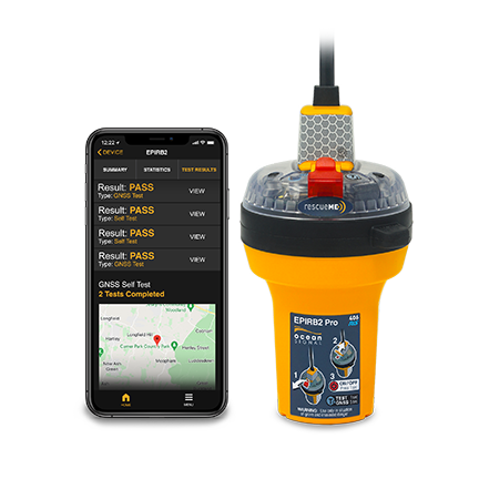 OceanSignal rescueME EPIRB2 PRO inkl. Cat 1 Float Free Halterung
