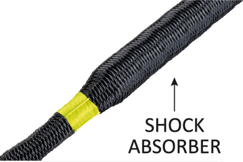 Festmacher mit integriertem Ruckdämpfer