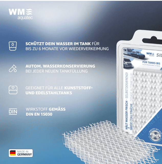 Silbernetz flex Trinkwasserkonservierung für Tanks von 15 bis 500 Liter