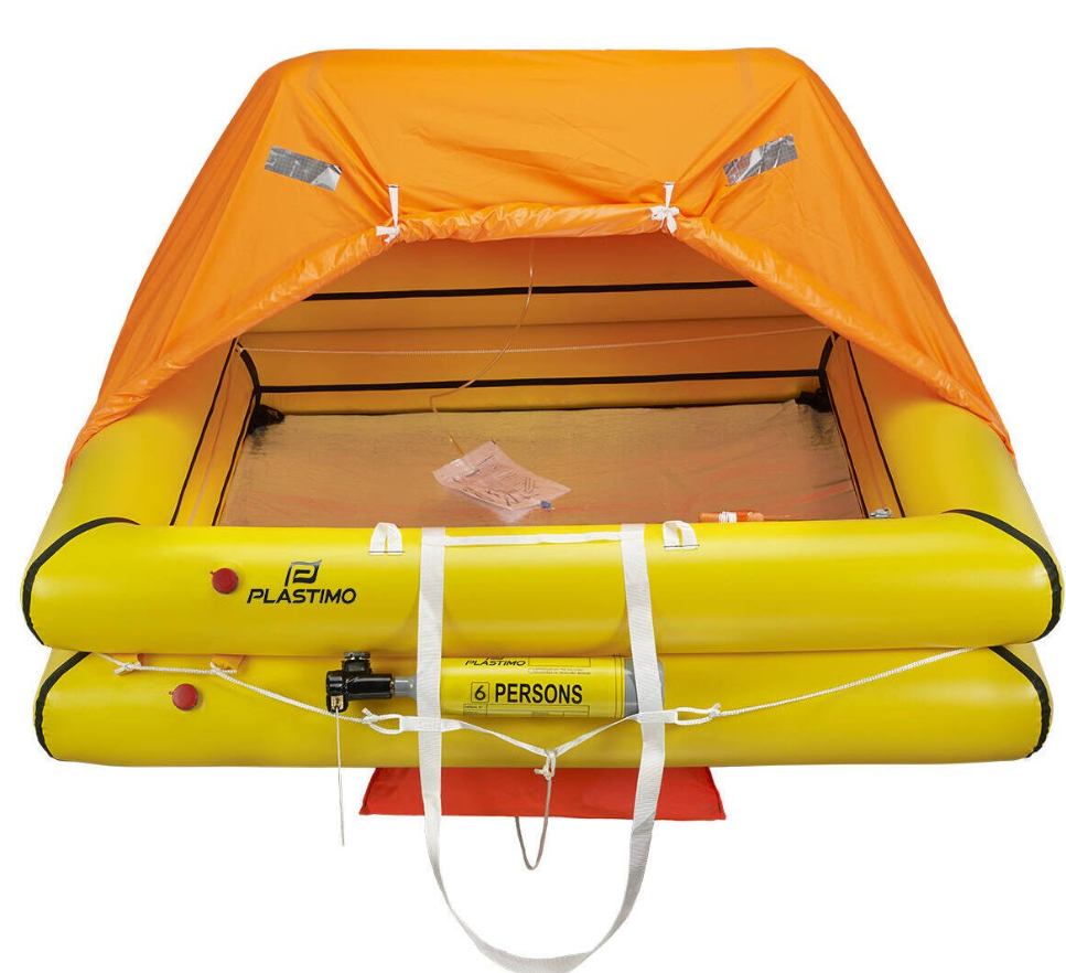 PLASTIMO Cruiser ORC Rettungsinsel, 6 Pers., Con.