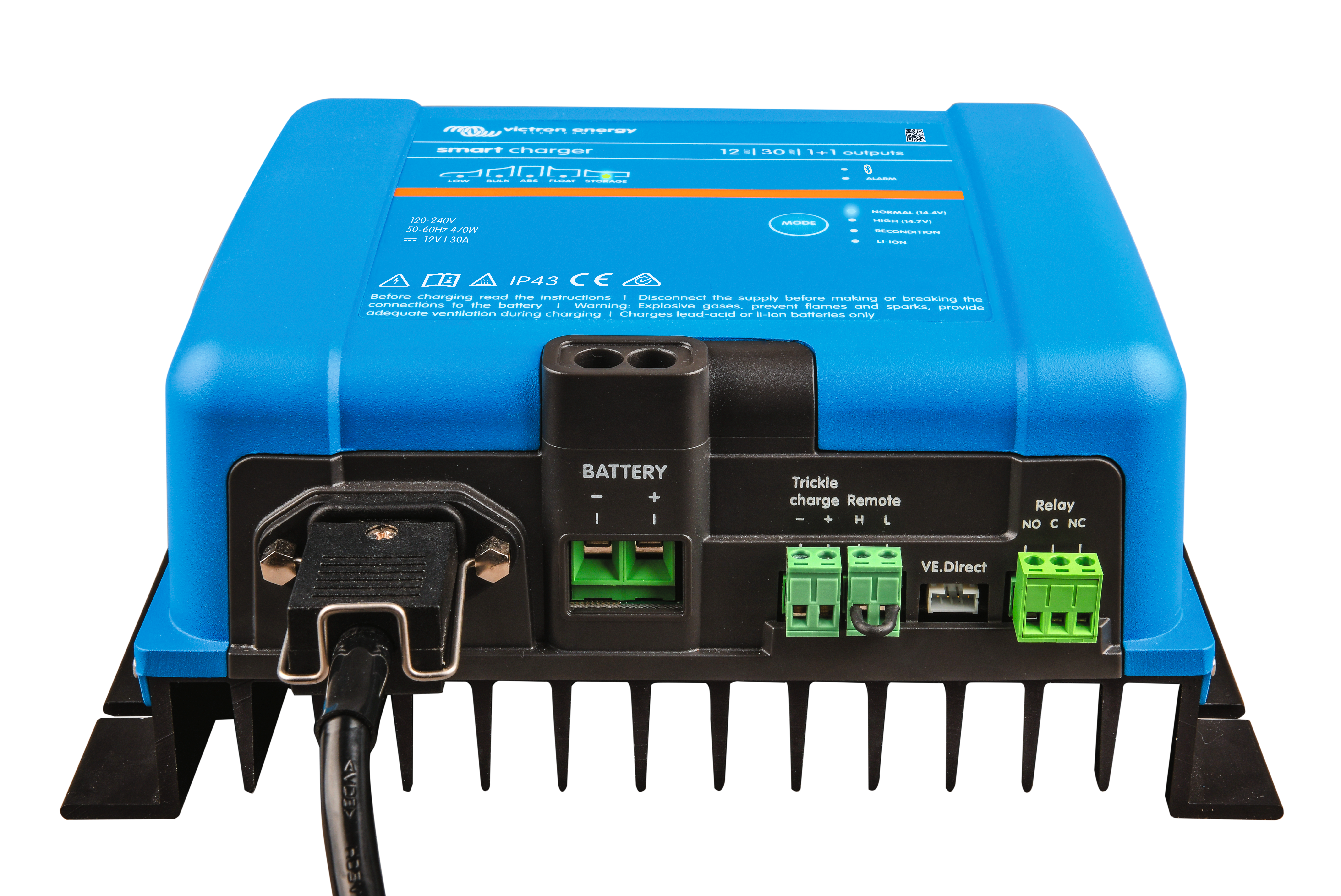 Victron Phoenix Smart IP43 Charger 12/30(1+1) 120-230 V