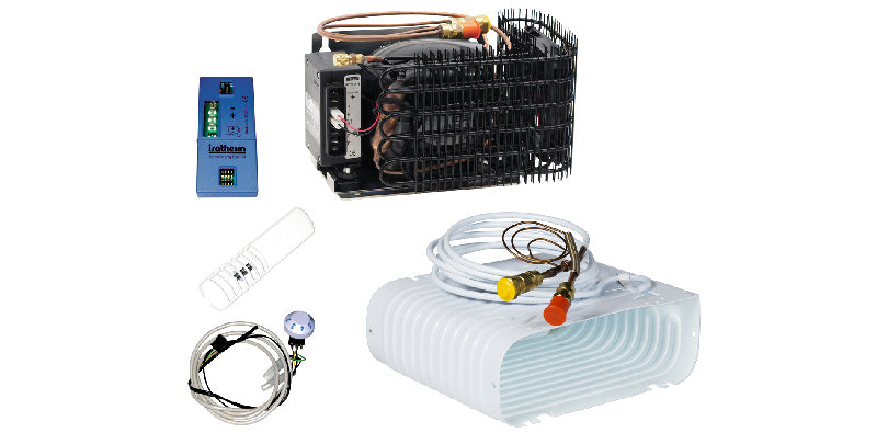 Isotherm Compact Classic Luftgekühlte Kühlanlage / Gefrieranlage smarte Energie Regelung (SEC) 12/24V (2301)