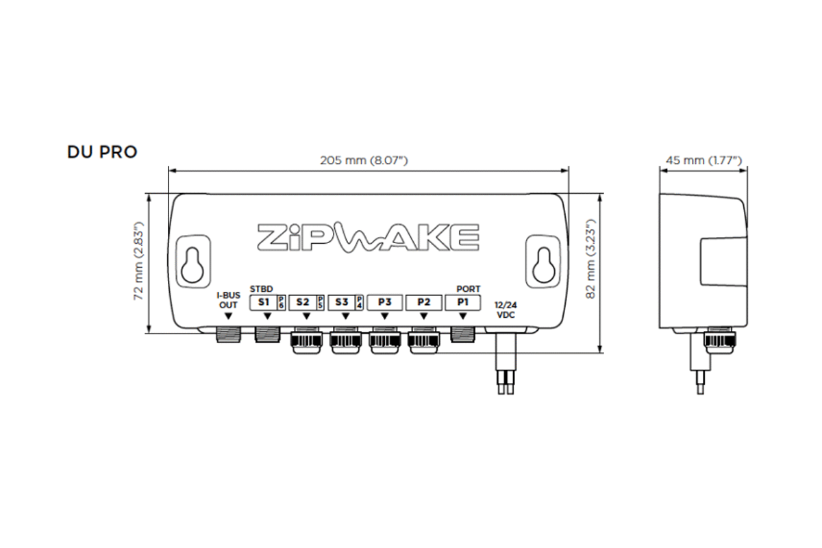 Zipwake Kit Box KBI450-S PRO für MFD/CAN/NMEA