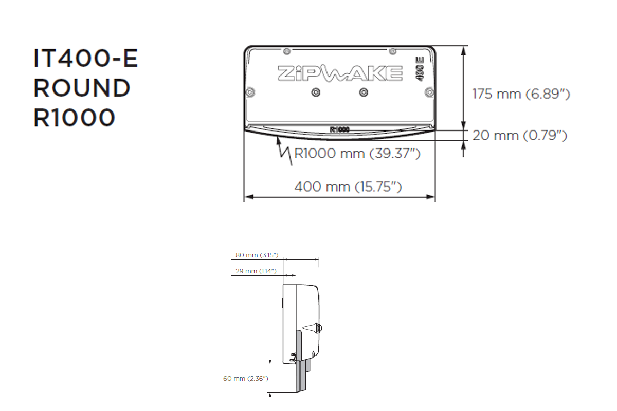 Zipwake Kit Box 600 E