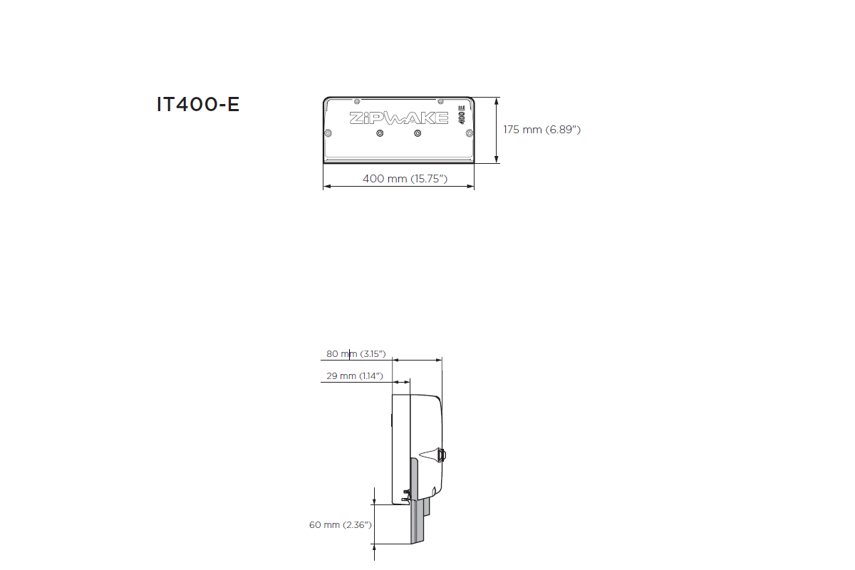 Zipwake Kit Box 400-E PRO CHINE