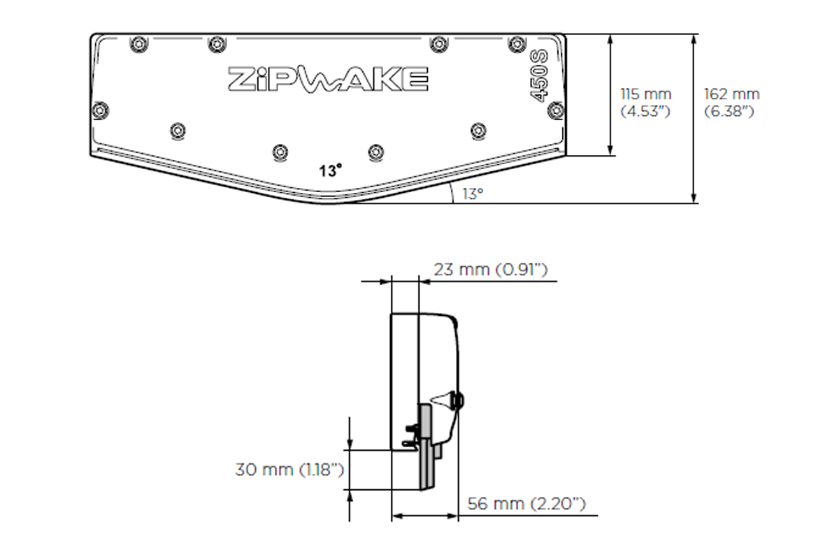 Zipwake Interceptor Serie S -IT450-S PRO V13