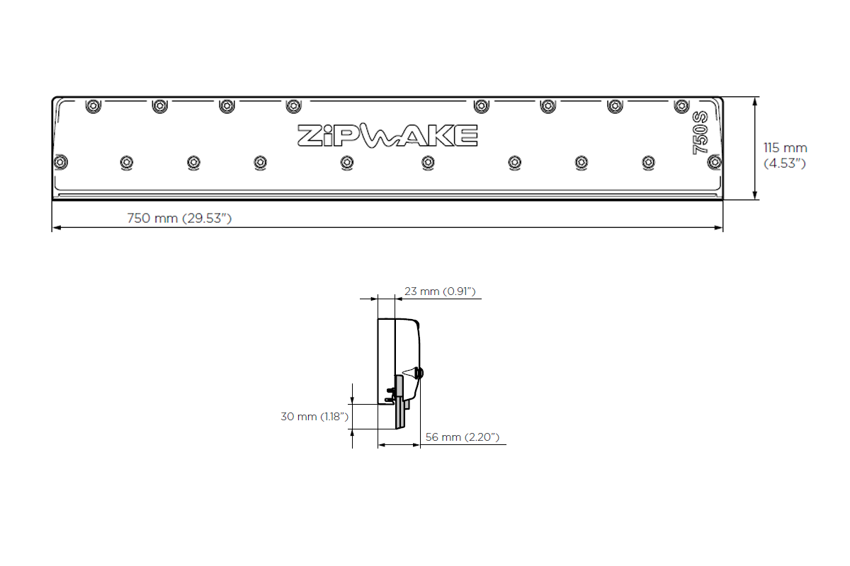 Zipwake Interceptor Serie S -IT750-S PRO