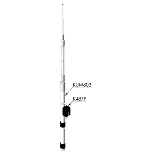 ACA KUM803-1, SSB-Antenne, 8 m Gesamtlänge