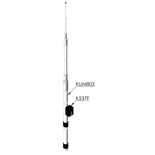 ACA KUM803-2, SSB-Antenne, Gesamtlänge 8 m