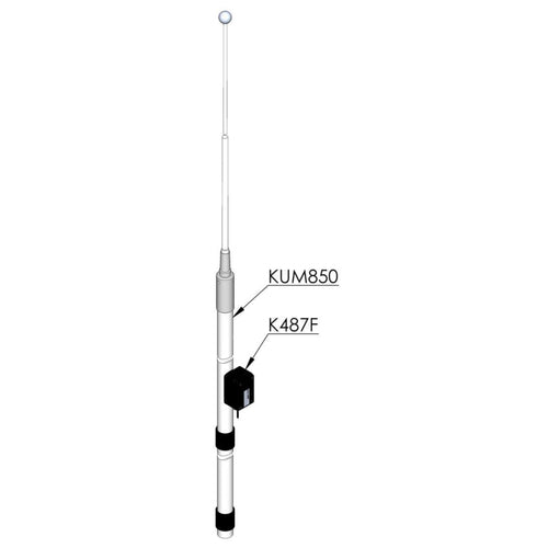 ACA KUM850-1, SSB-Antenne, Gesamtlänge 8,2 m