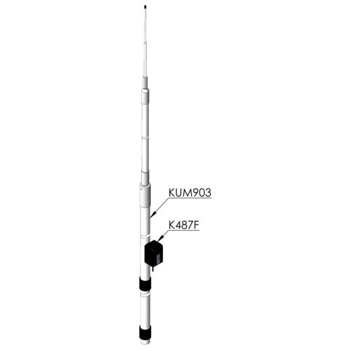 ACA KUM903-1, SSB-Antenne, 9,05 m Gesamtlänge