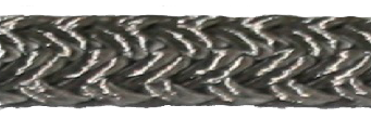 Allpa Allcord-16, 16-Fach Geflochtenes Polyester, Ø10mm, Grau, Haspel 200m