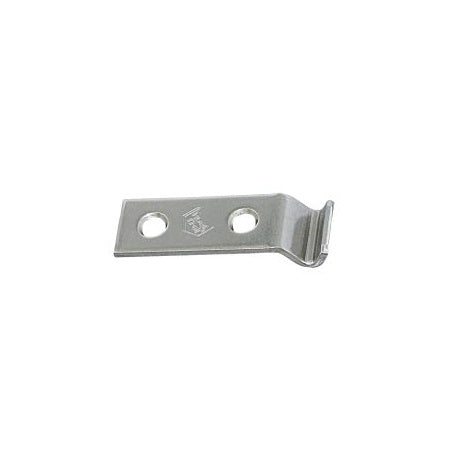 Spannverschluss-Hakenplatte, gerade A2 44x15-46x18mm