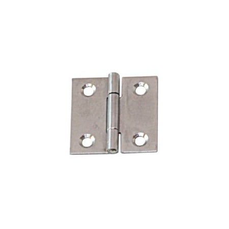Scharnier, gestanzt, quadratisch A2 30x30-100x100 mm