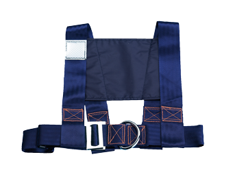 Allpa Sicherheitsgurt Modell 'Olympia' Mit Niro Schnalle & Ring, Brustumfang 800-1200mm, Navy