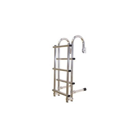 Badeleiter mit Handlauf, klappbar A4 3/4-stufig