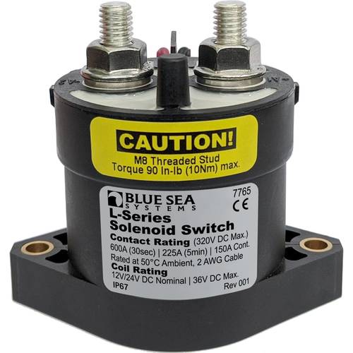 Blue Sea Magnetspule L-Serie -  150A 12/24V