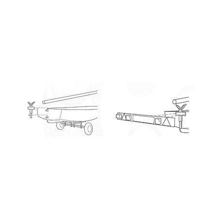 BARTON Dinghy Mast Prop Mast-Transportstütze
