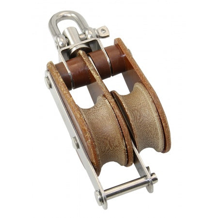BARTON TUPHblox Doppelblock 20-64mm, Seil 8-16mm, Wirbelschäkel / Unterbügel