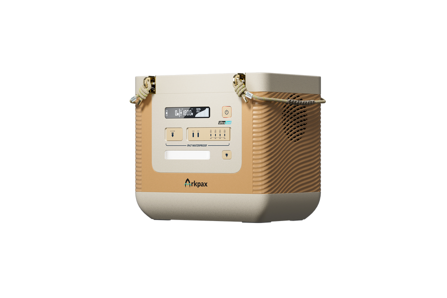 Arkpax Ark 1800W - staub- und wasserdichte Powerstation IP67