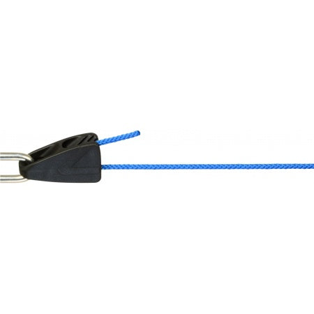 CLAMCLEAT Micros Tie-Down für Seil 1-3mm Nylon schwarz