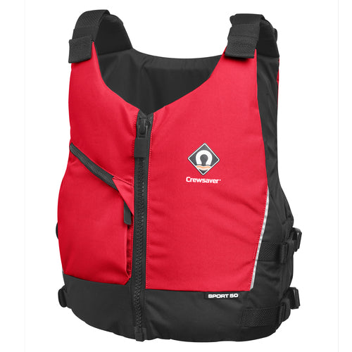 Crewsaver Sport 50N Auftriebsweste, blau/rot