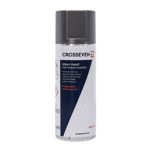 Crosseven Mariner Hellgrau Metallic Spray, 400 mL