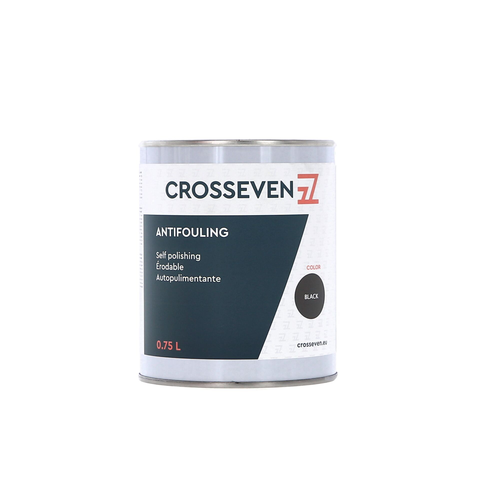 Crosseven Selbstpol. Antifouling Schwarz 0,75L