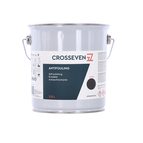 Crosseven Selbstpol. Antifouling Schwarz 2,5L
