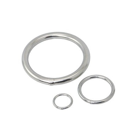 Rundring poliert A4 3x20-8x75mm 10 Stück