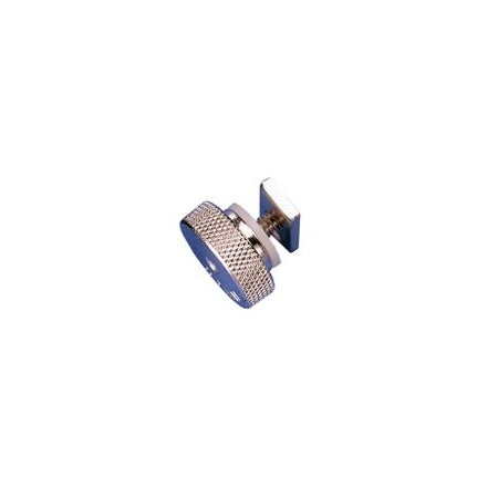 DAVIS Mastrutscher-Stopper mit Rändelmutter Aluminium/Messing Rund oder Flach