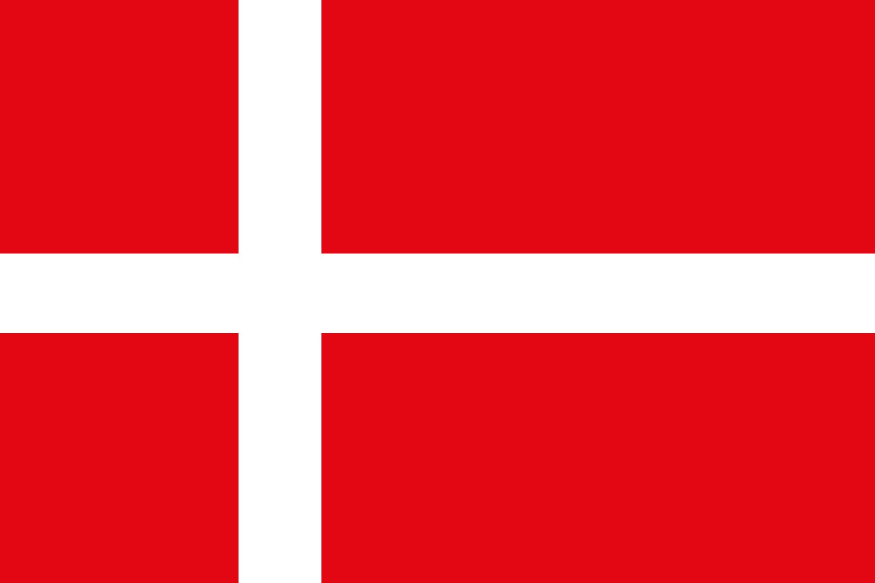 Allpa Dänische Flagge 30x45cm