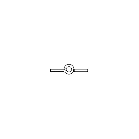 Türscharnier, gestanzt, aushebbar A2 40x50x1,5mm links/rechts