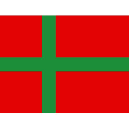 Regionalflagge PES 200x300mm Bornholm