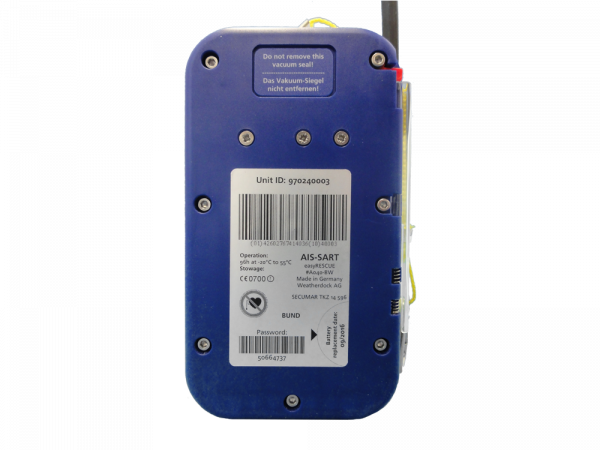 Weatherdock easyRESCUE-BW COM automatischer AIS SART Seenotsender SOLAS BSH Zulassung