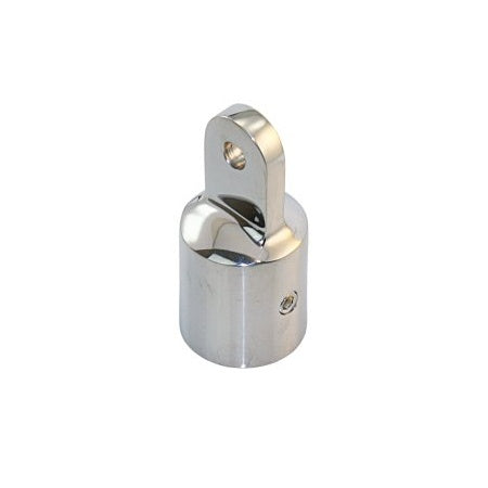 Rohrendkappe A4 für Rohr 22mm, Auge 6,4mm