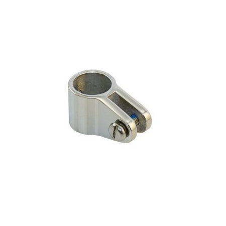Rohrgelenkstück verstärkt mit 2 Gewindest. A4 für Rohr 22/25mm, Schraube M6