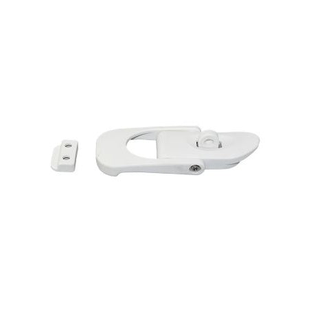 Spannverschluss Nylon/Edelstahl 115mm weiß
