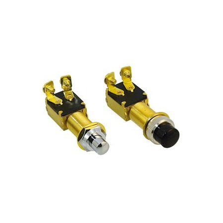 Druckschalter/Hupenknopf MsCr 12V 20A Wasserdicht