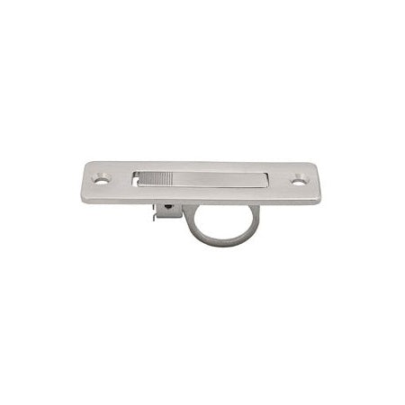 Bodenheber-Einlassgriff, massiv Edelstahl 88x25mm